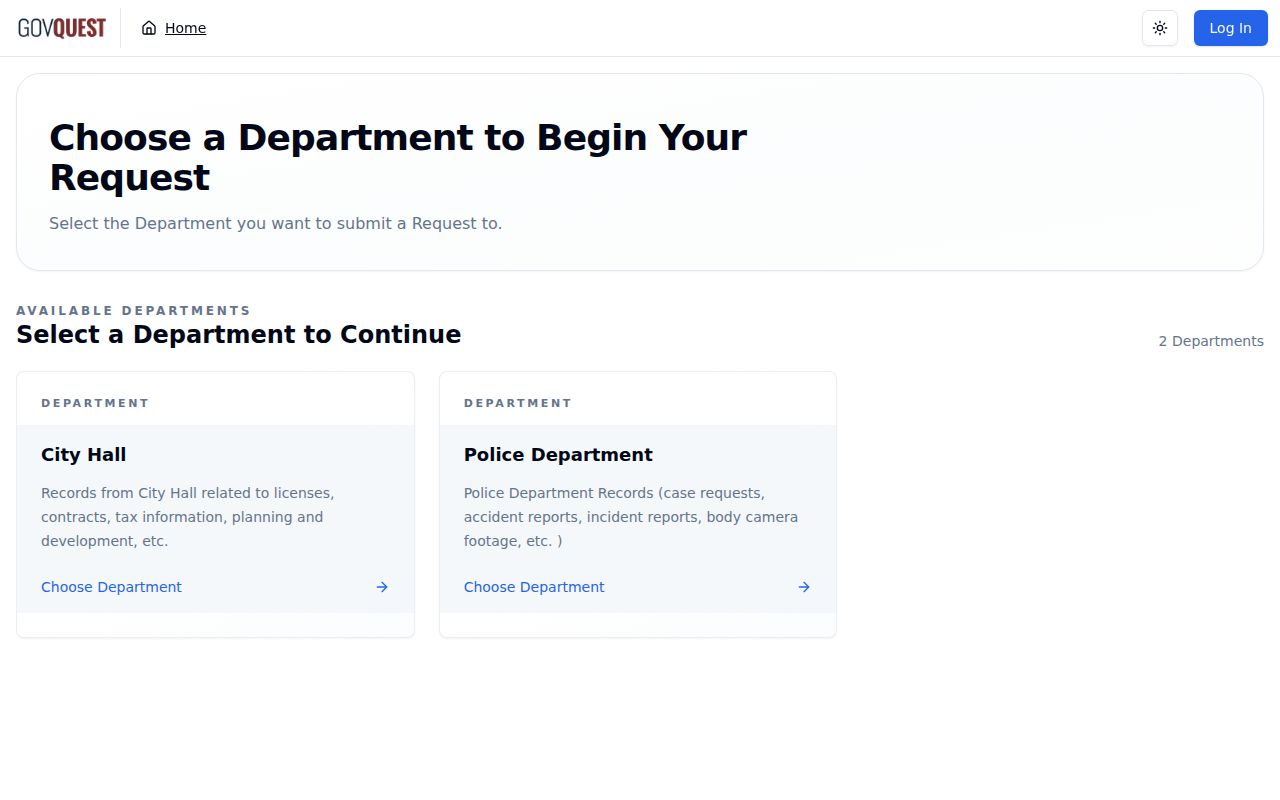 Jeffersontown neighbors online public records request form