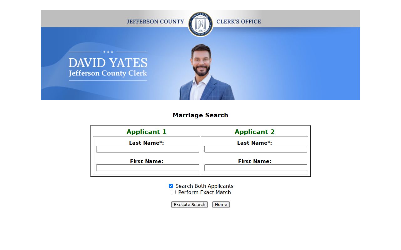 Jeffersontown resident lookup marriage license search